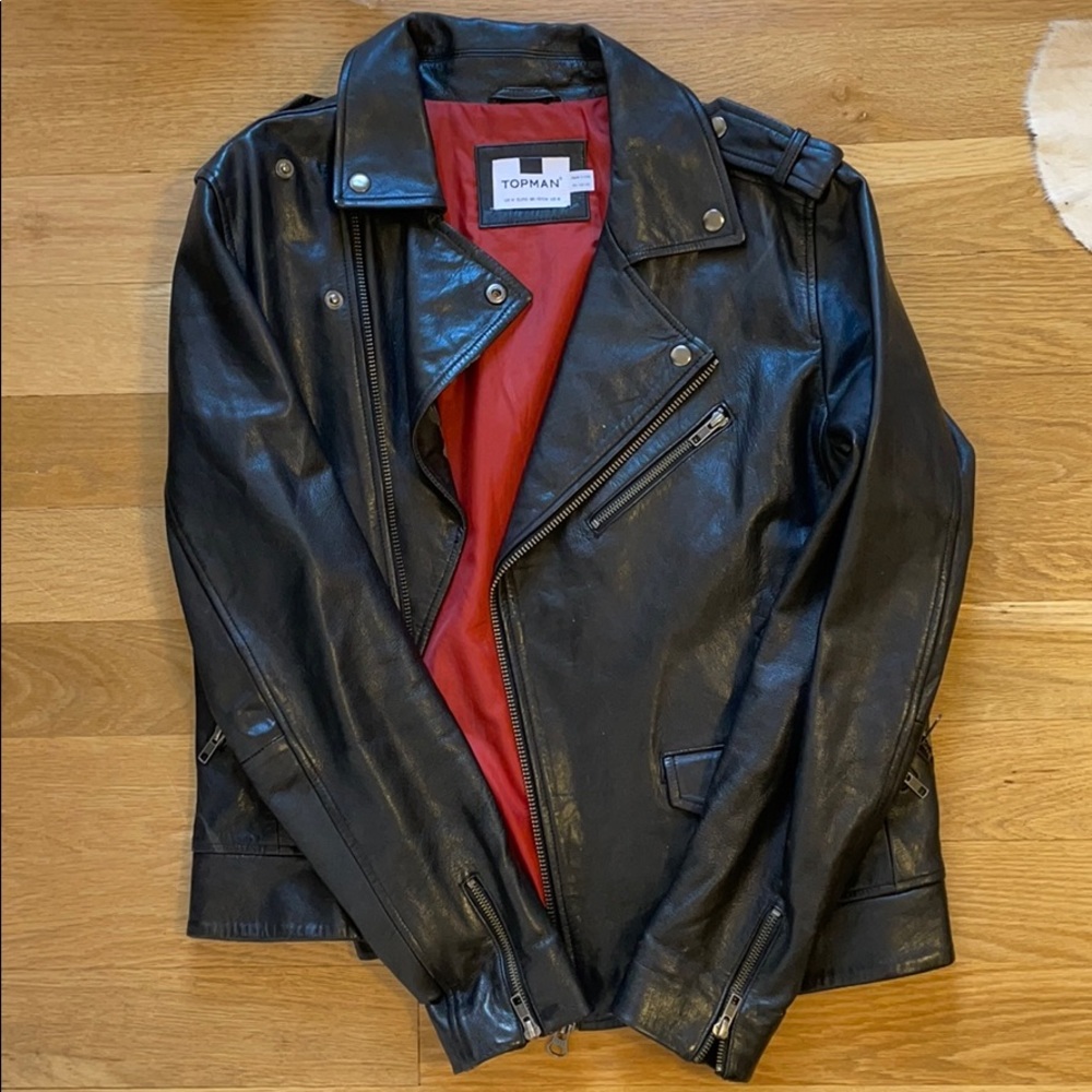 Leather jacket